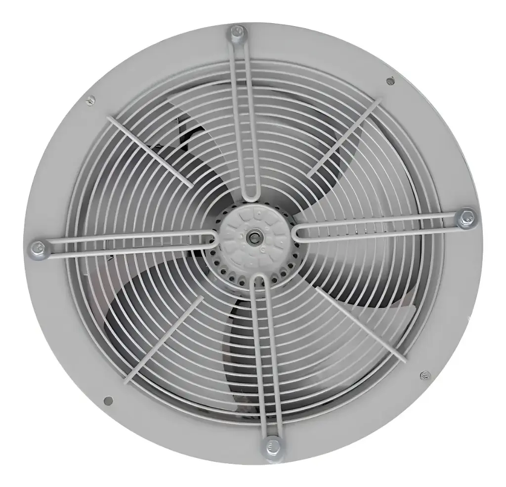 [15-350] EXTRACTOR 14" C/R METALICO GRIS