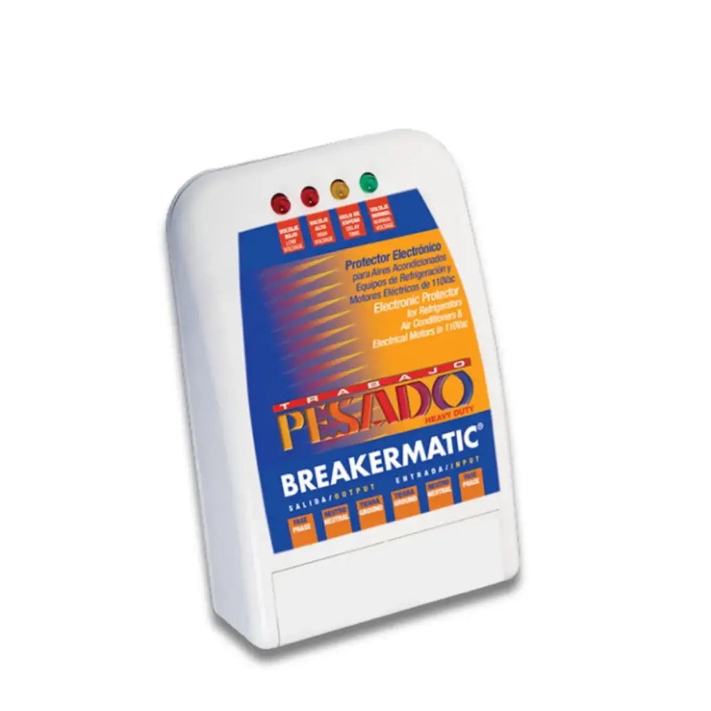 [16-801] PROTECTOR VOLT 110V 20A BIF AJUST BREAKERMATIC
